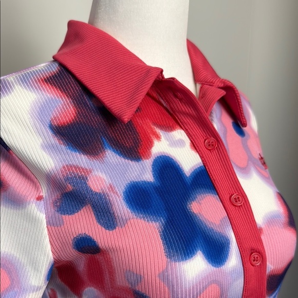 Juicy Couture Polo Mini Dress Floral - Picture 5 of 15